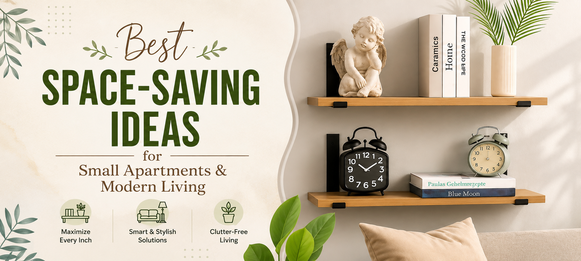 Best Space-Saving Ideas for Small Apartments & Modern Living