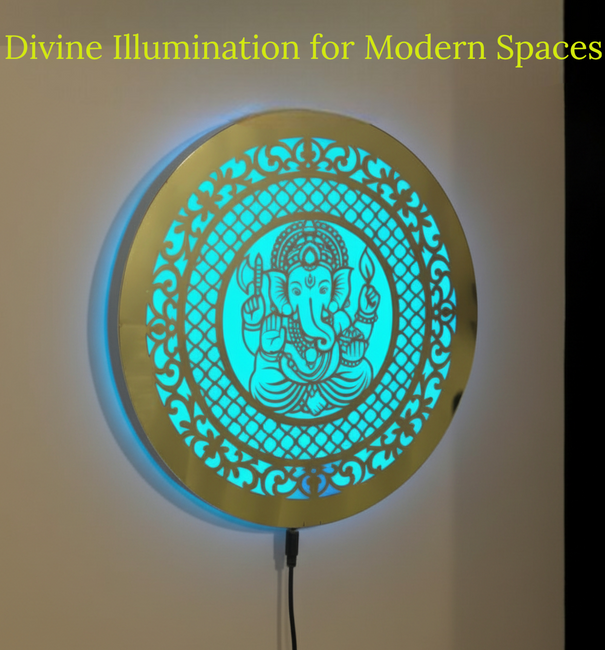 Halo Backlit LED Wall Art: A Modern Blend of Positivity, Craftsmanship & Spiritual Elegance