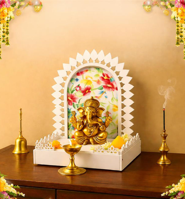 Pooja Mandir for Home: Reusable Mandaps for Ganesh Chaturthi and Durga Puja