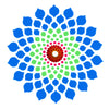 Heartily Laser Cut Rangoli Stencil for Floor Decoration | 30x30 cm MDF Stencil, 2.5mm Thickness | Reusable Rangoli Maker for Festivals, Diwali & Pooja (Mandala)