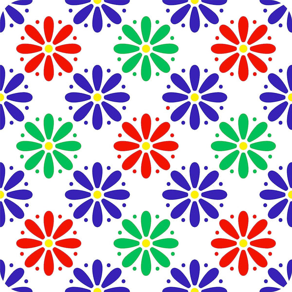 Heartily Laser Cut Rangoli Stencil for Floor Decoration | 30x30 cm MDF Stencil, 2.5mm Thickness | Reusable Rangoli Maker for Festivals, Diwali & Pooja (Floral)