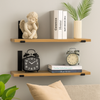 Heartily Wall Mounted Bracket Shelf for Living Room, Wall Shelves Heavy Duty, Wall Shelf for Home, Set of 2 Wall Shelf for Home