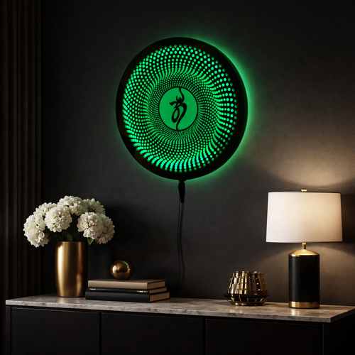 Om light for decor