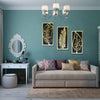 Heartily Quaints Wall Art Set of 3 Cast Acrylic for Home and Office Decoration
