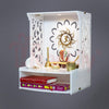 Heartily Acrylic Roli Beautiful Pooja Mandir for Home Temple for Home and Office, Puja Mandir, Puja Stand Wall Mounted with LED Spot Light