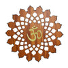 Heartily Engineered Wood Beautiful Mandala OM Wall Decor Art For Pooja Room Yoga, Living Room Home Decor And Office (SWA WALL ART 01)