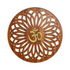 Heartily Engineered Wood Beautiful Mandala OM Wall Decor Art For Pooja Room Yoga, Living Room Home Decor And Office (SWA WALL ART 02)