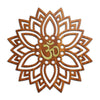Heartily Engineered Wood Beautiful Mandala OM Wall Decor Art For Pooja Room Yoga, Living Room Home Decor And Office (SWA WALL ART Mandala05)