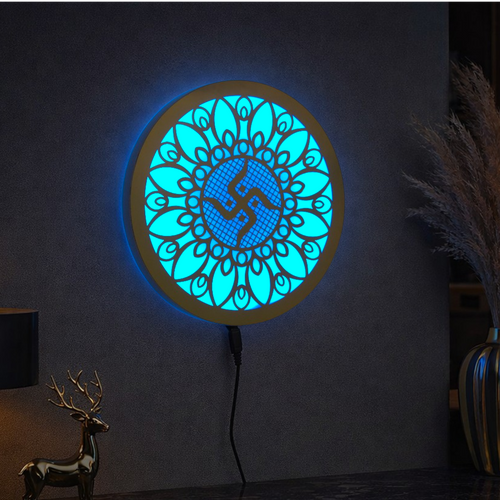 pooja room wall decoration