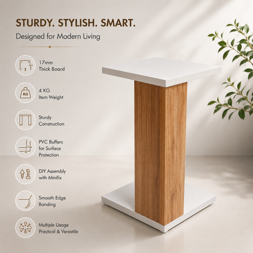 small side table for small spaces
wooden side table for living room
end table for couch
bedside table for small bedroom
compact end table
side table for apartment
side table for bedroom
modern wooden end table
Scandinavian style side table
minimalist bedside table
white and wood side table
two tone side table
multipurpose side table
side table with open storage