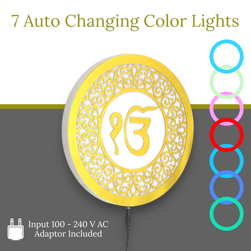 ek onkar led wall decor