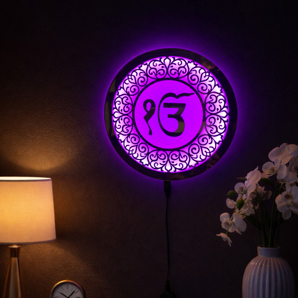 ek onkar wall light