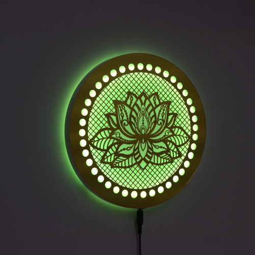 lotus yoga room wall decor