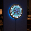 lotus wall light for mandir